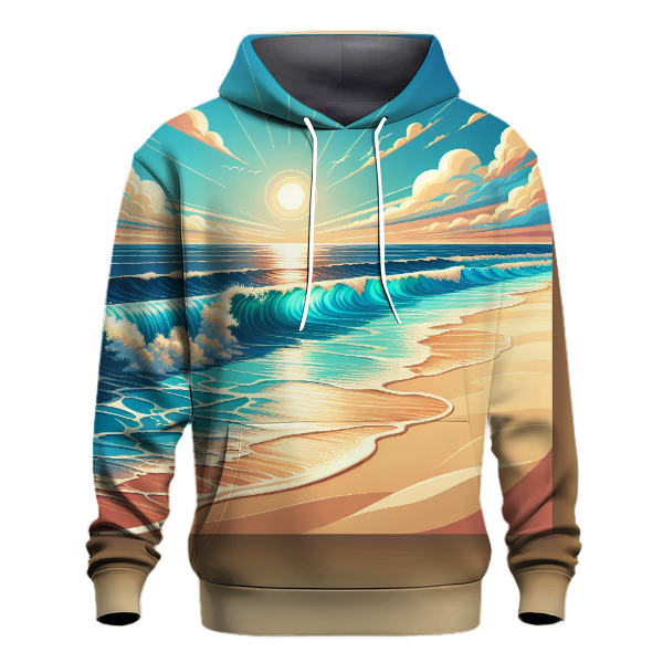 Timeless Oceanic Waves Hoodie