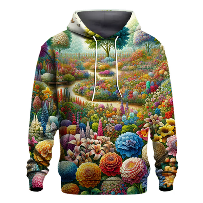 Vivid Botanical Enchantment Hoodie