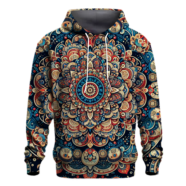 Vibrant Bohemian Dreams Hoodie