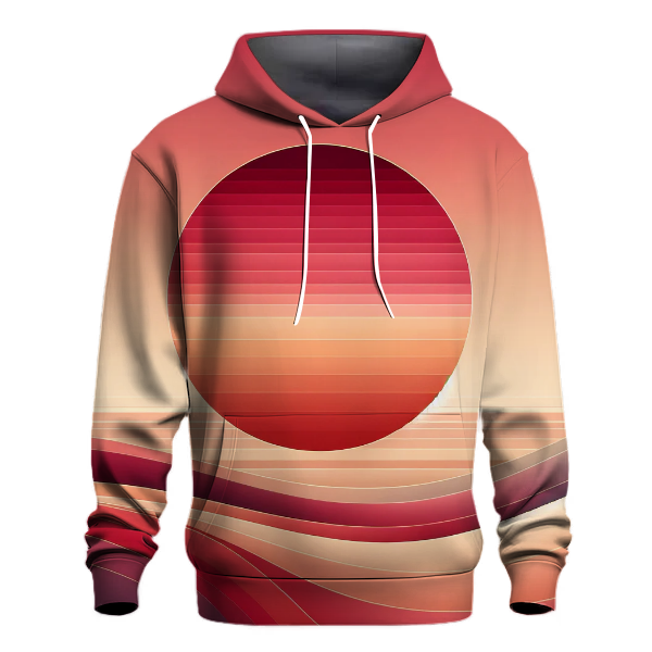 Vintage Horizon Gradient Hoodie