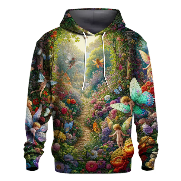 Whimsical Fairy Tale Garden Hoodie