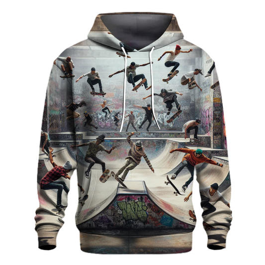 Skateboarding Flip Tricks Hoodie