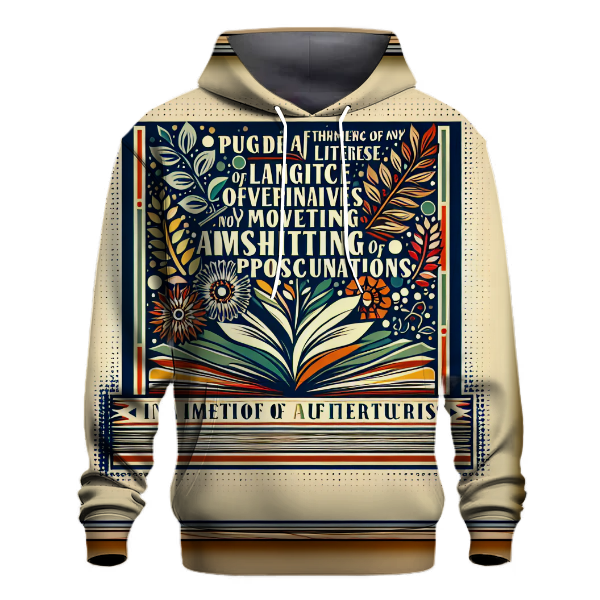 Timeless Typography Hoodie