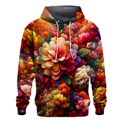 Floral Burst Explosion Hoodie