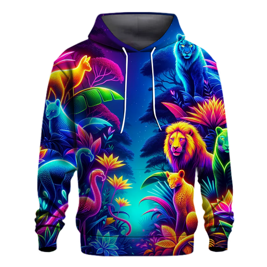 Neon Jungle Adventure Hoodie