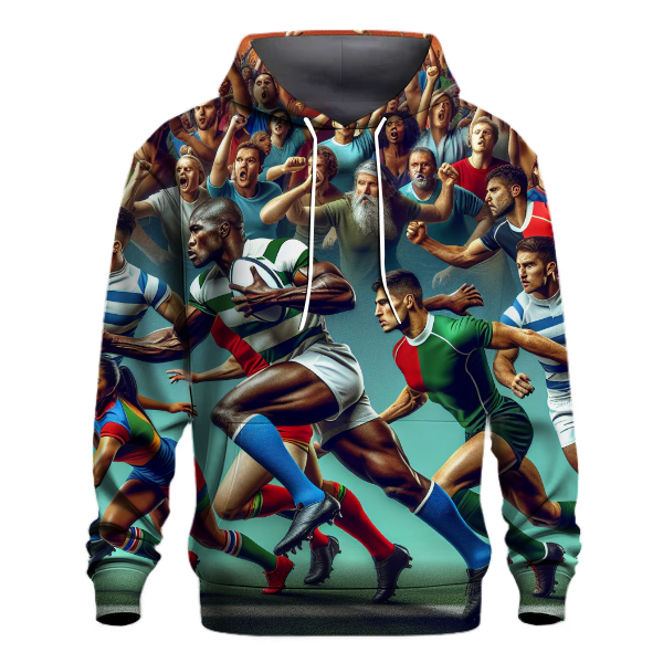 Rugby - Strength and Teamwork Hoodie