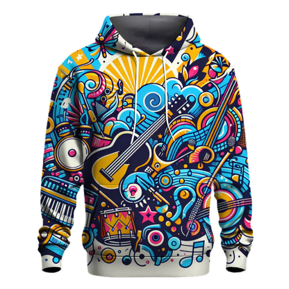 Vibrant Festival Vibes Hoodie