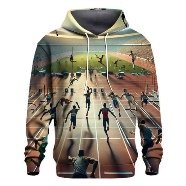 Track and Field - Run to Win Hoodie