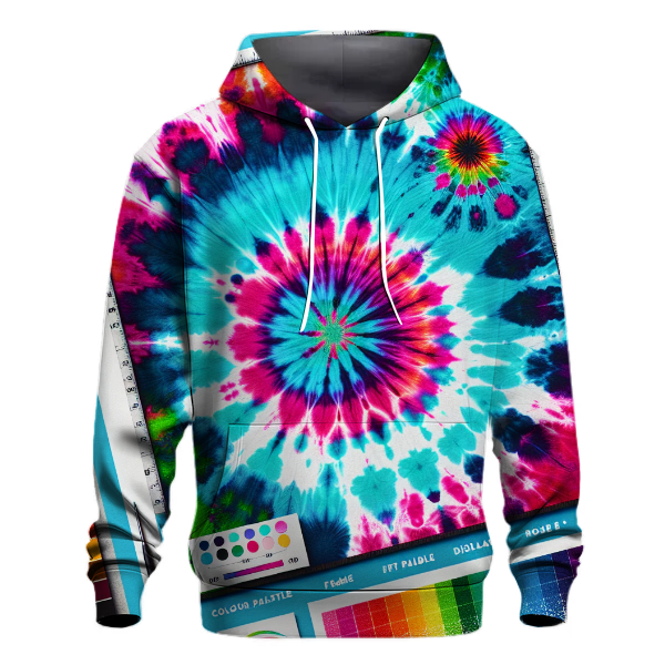 Vivid Splash Tie-Dye Hoodie