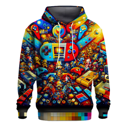 Vintage Video Game Console Hoodie