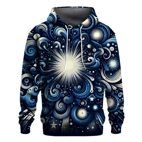 Abstract Cosmic Vibes Hoodie