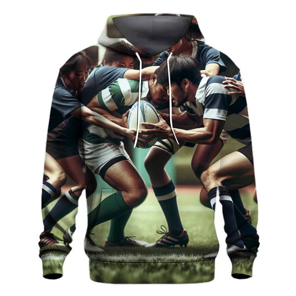 Rugby Scrums Hoodie