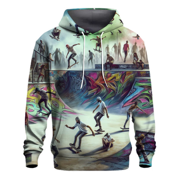 Skateboard Adventure Vibes Hoodie