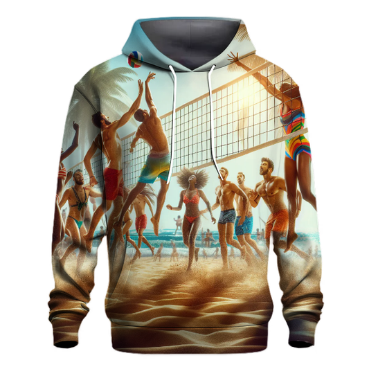 Volleyball Beach Blast Hoodie