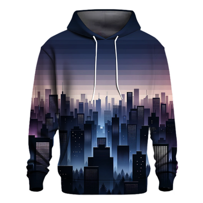 Urban Twilight Gradient Hoodie