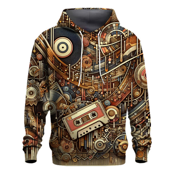 Vintage Stereo Vibes Hoodie