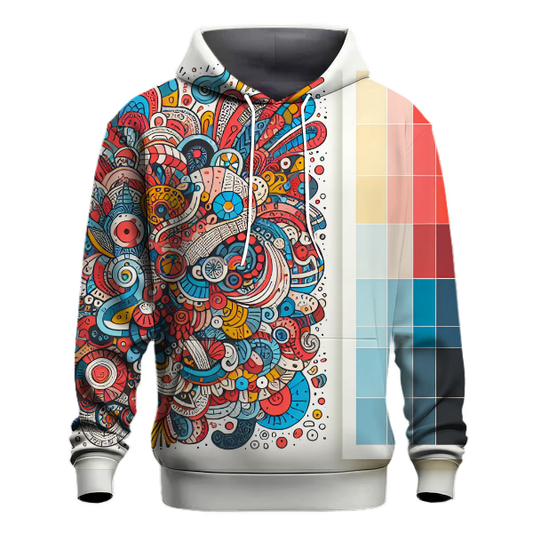 Whimsical Doodle Art Hoodie