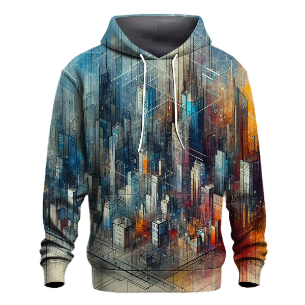 Abstract Urban Expression Hoodie