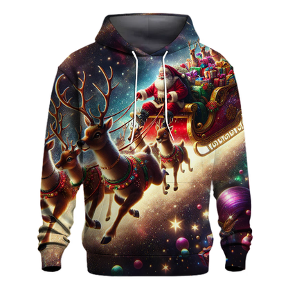 Santa's Sleigh Brigade Hoodie