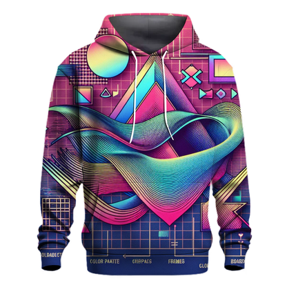 Vaporwave Geometry Hoodie