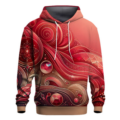 Ruby Radiance Hoodie