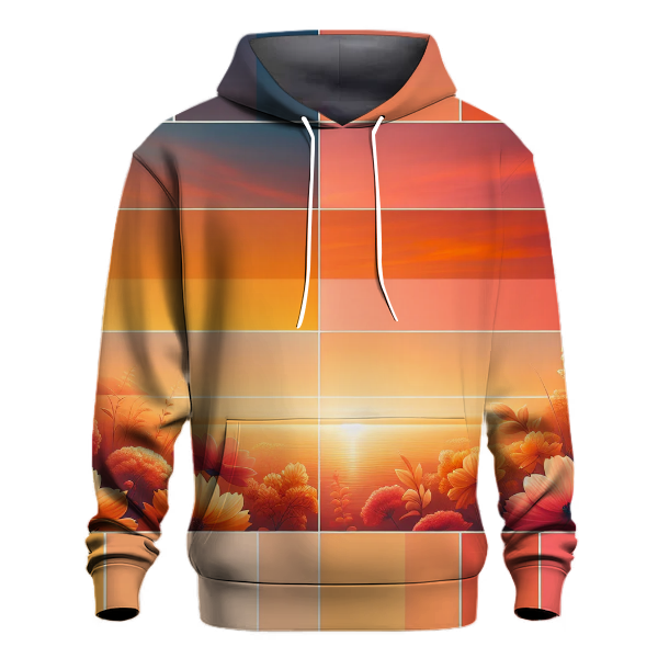 Retro Sunset Gradient Hoodie