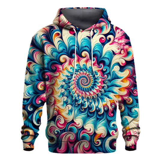 Vibrant Tie-Dye Swirls Hoodie