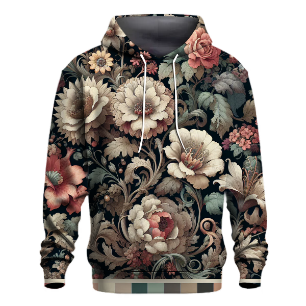 Vintage Botanical Bliss Hoodie