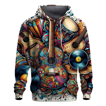 Vintage Music Festival Vibes Hoodie