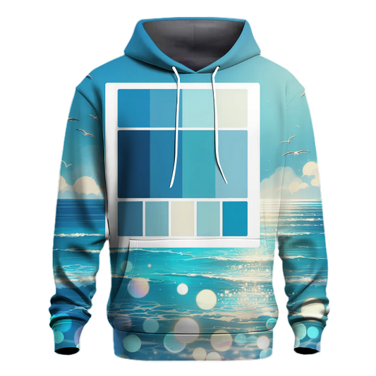 Sapphire Ocean Serenity Hoodie