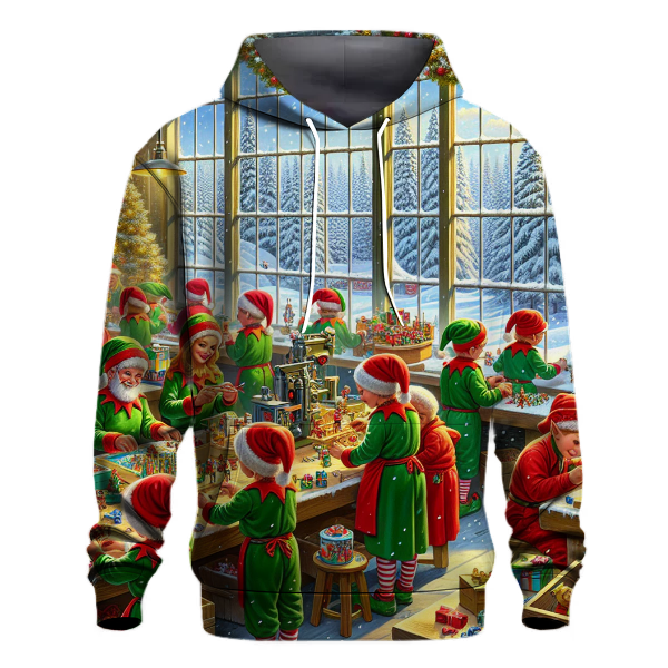 Santas Workshop Crew Hoodie