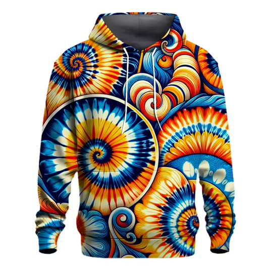 Vintage Tie Dye Delight Hoodie