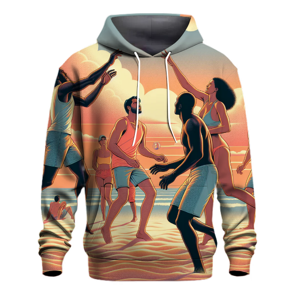 Volleyball - Beach Match Hoodie