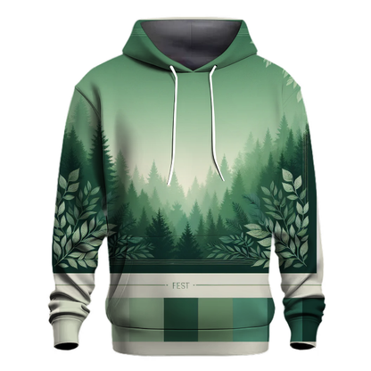 Forest Mist Ombre Hoodie