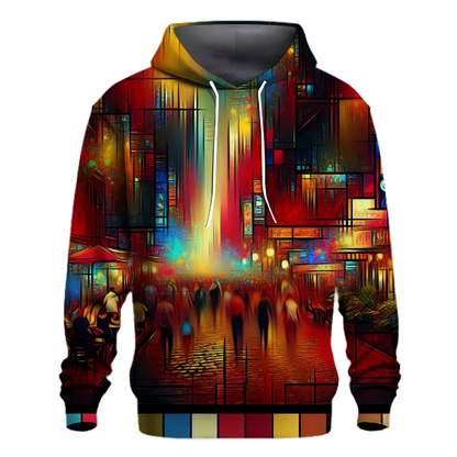 Vibrant City Life Hoodie