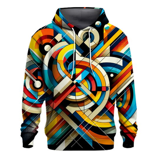 Abstract Geometric Hoodie