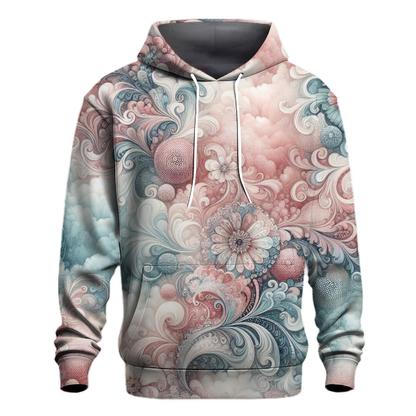 Vintage Floral Tie-dye Design Hoodie