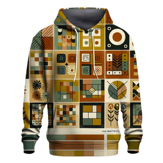 Vintage Patchwork Harmony Hoodie