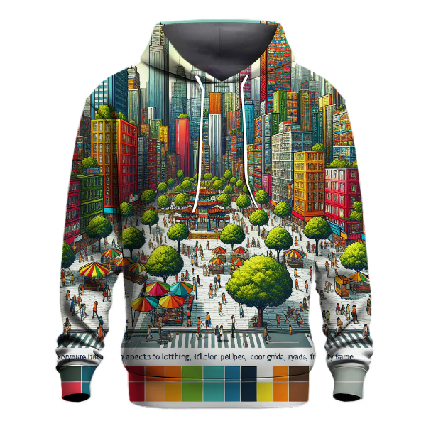 Whimsical Cityscapes Hoodie