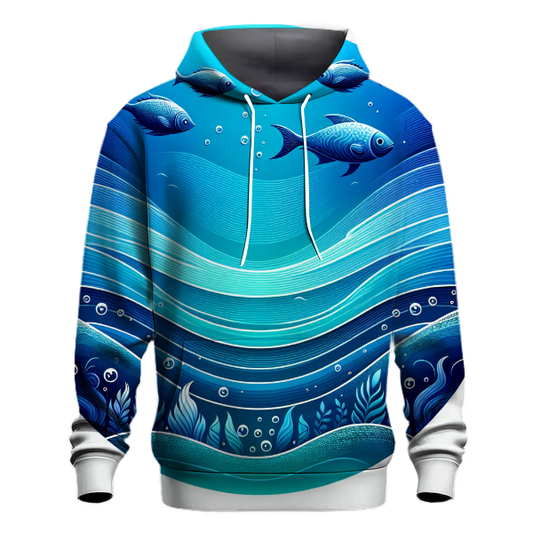 Sapphire Dream Gradient Hoodie