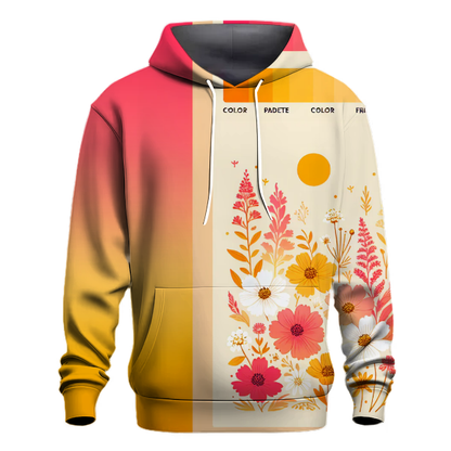 Wildflower Breeze Gradient Hoodie