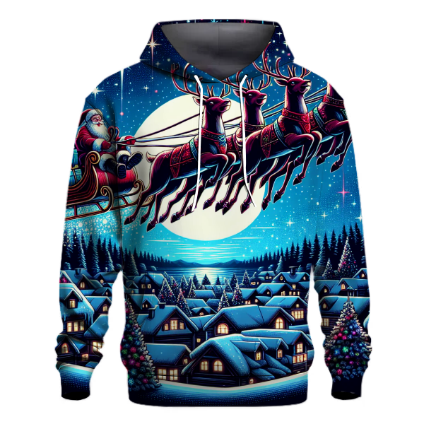 Santa's Sleigh Ride Adventure Hoodie