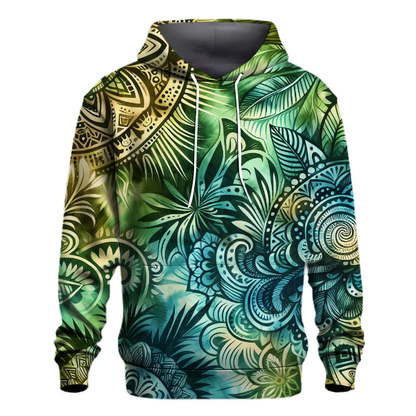 Rainforest Magic Tie-Dye Hoodie