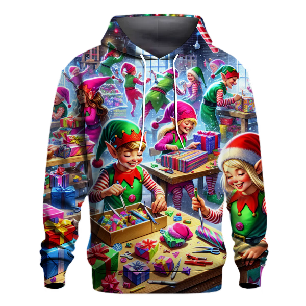 Santa's Workshop Shenanigans Hoodie