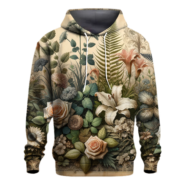 Vintage Botanical Hoodie