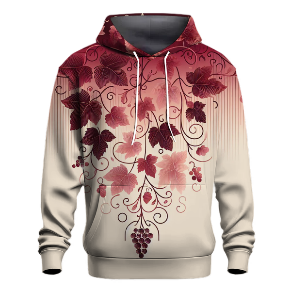 Vintage Wine Tones Hoodie