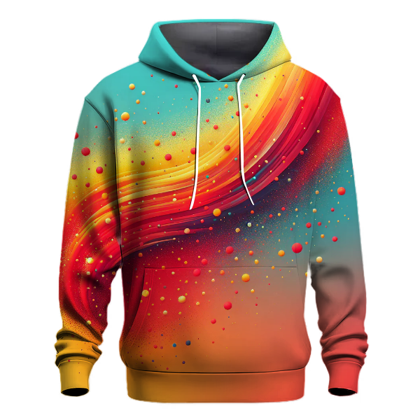 Vibrant Carnival Glow Hoodie