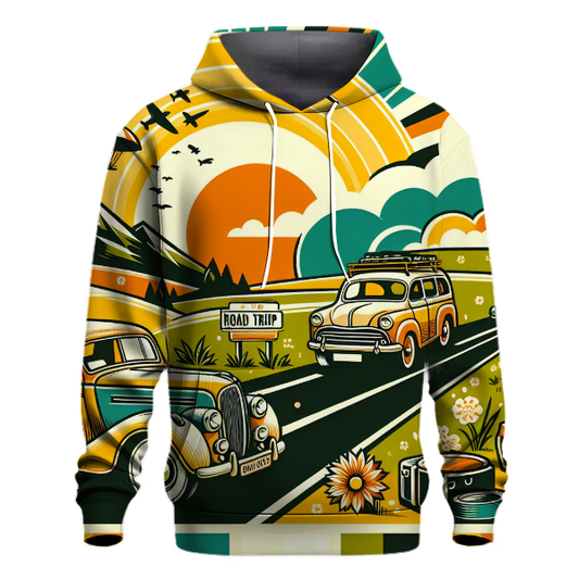 Vintage Summer Road Trip Hoodie