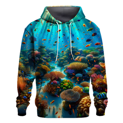 Underwater Coral Kingdom Hoodie