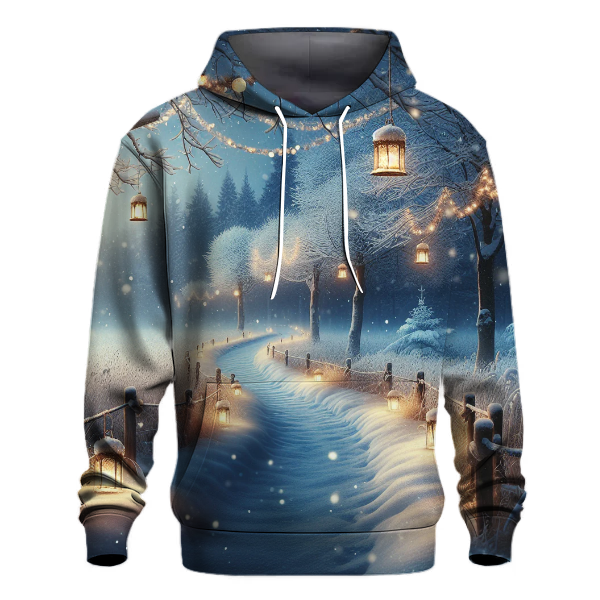 Twinkling Holiday Path Hoodie